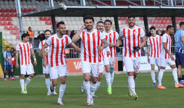 Boluspor'dan Adana Demirspor'a gol yağmuru!