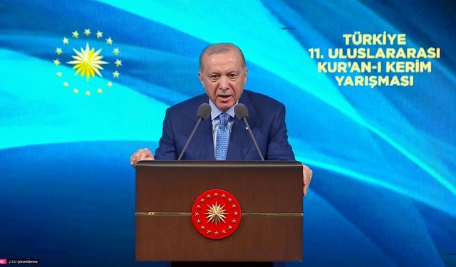 Erdoğan: Müslümanlar olarak zorlu bir dönemden geçiyoruz!