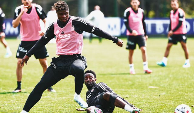 Beşiktaş, kupa maçı hazırlıklarını sürdürdü!