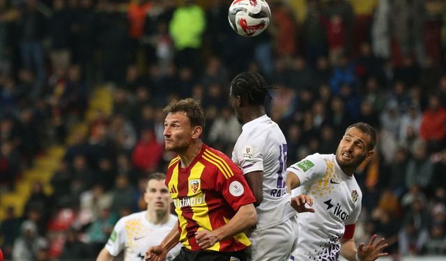 Kayserispor ve Eyüpspor kritik maçta yenişemedi!