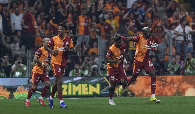 Erdoğan'dan Galatasaray'a kutlama