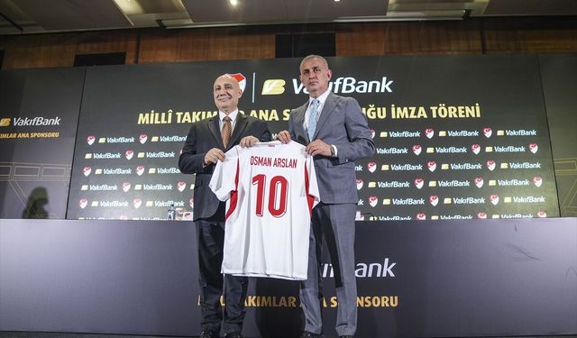 TFF ile VakıfBank arasında sponsorluk anlaşması!