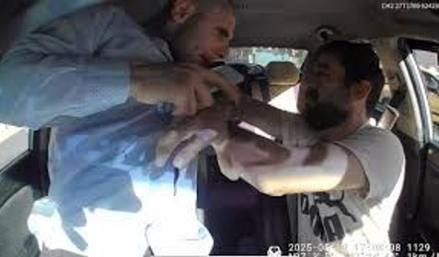 Taksi şoförünü rehin alan şüpheli tutuklandı!