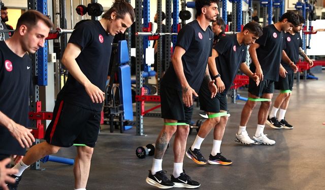 A Milli Takım, rejenerasyon çalışması yaptı