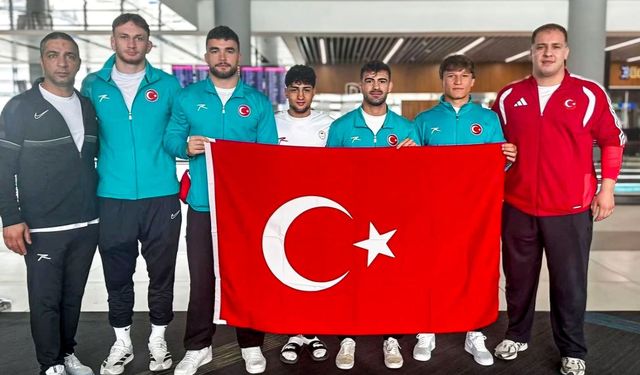 Milli güreşçilerden 2 altın, 3 gümüş madalya!