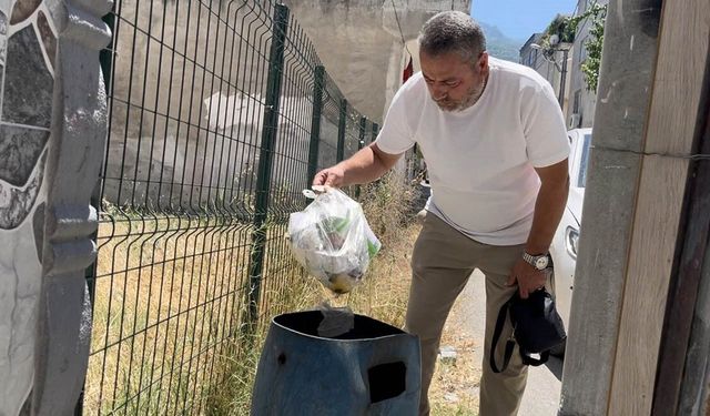 Biriktirdiği 1 kilo altın çöpe atıldı, ilçe seferber oldu!