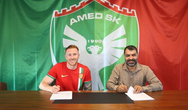 Amedspor, David Bates’i kadrosuna kattı
