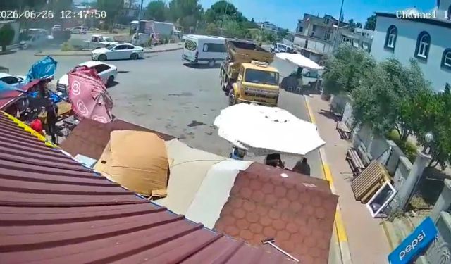 Serik'te hortum paniği