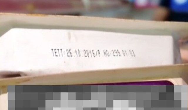 Raflarda tarihi 10 yıl geçmiş ürünler ele geçirildi!