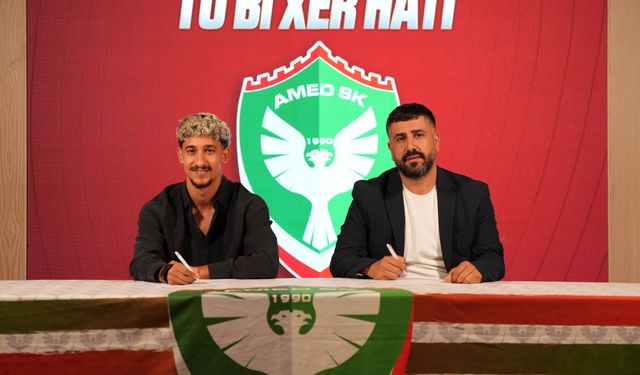 Amedspor’dan kanat hattına genç takviye
