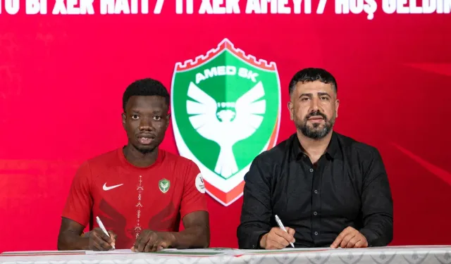 Amedspor Amadou Cisse'yi kadrosuna kattı