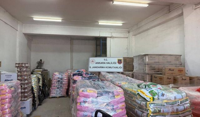 37 ton sahte deterjan ve kozmetik ürünü ele geçirildi