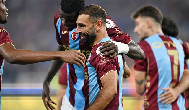 Trabzonspor 3 puanı Salah'ın golleriyle aldı