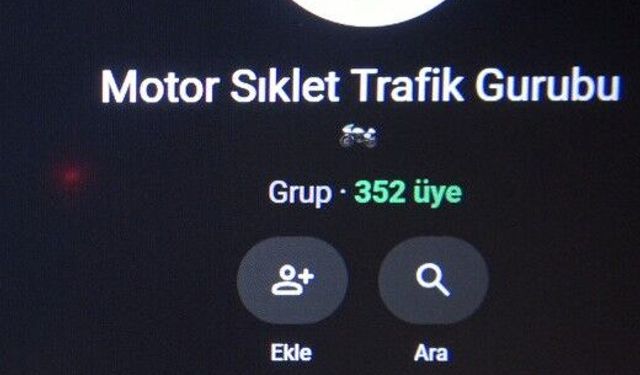 Polis kontrolünden kaçmak için WhatsApp grubu kurdular!