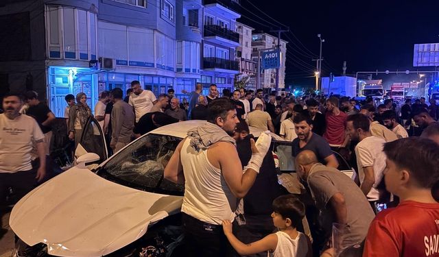 Kırmızı ışık ihlali, ortalığı savaş alanına çevirdi!