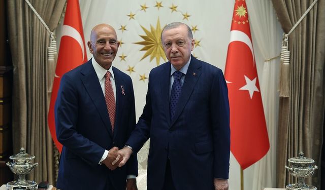Erdoğan, ABD'nin Ankara Büyükelçisi Tom Barrack'ı kabul etti