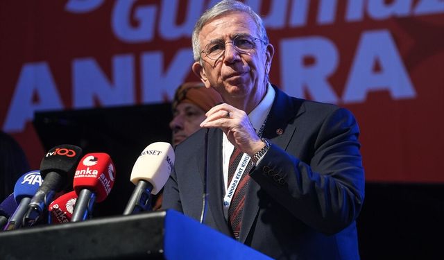 Mansur Yavaş: Tavandakiler istediği kadar ayrılsın!