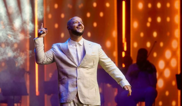 Ünlü müzisyen Maher Zain İstanbul'da konser verdi