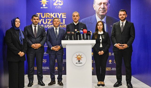 Ömer Çelik: Fatma Betül hanım şu anda MYK ve MKYK üyemiz değildir!