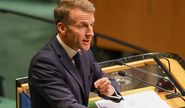 BM'de Macron'dan dikkat çeken Gazze vurgusu!
