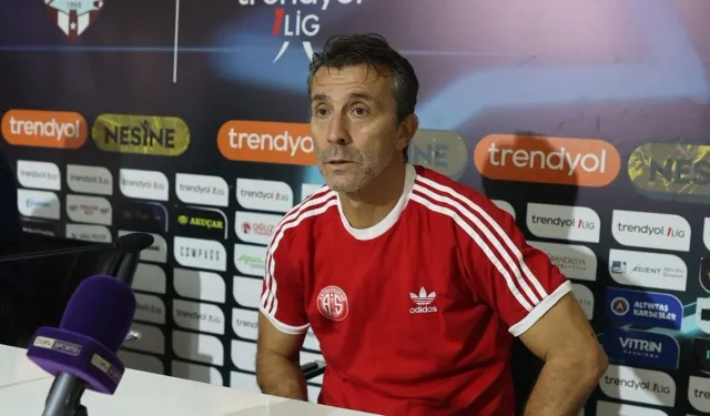 Antalyaspor'da Bülent Korkmaz dönemi sona erdi