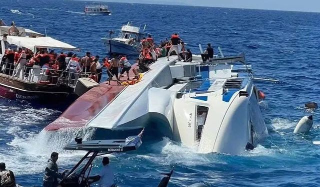 Girne açıklarında batan gemiyle ilgili arama çalışmasında 6'ncı naaşa ulaşıldı
