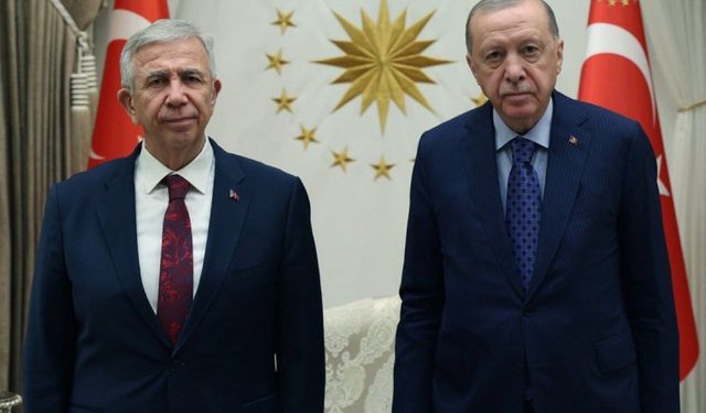 Erdoğan, Mansur Yavaş'ı kabul etti