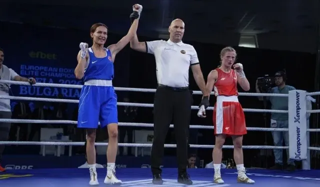 Milli boksör Hatice Akbaş, Avrupa Şampiyonası'nda finale yükseldi