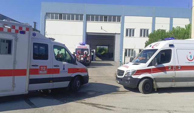 Fabrika kazanı bomba gibi patladı!