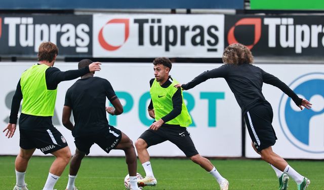 Beşiktaş, Başakşehir maçı hazırlıklarını tamamladı