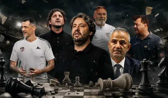 Süper Lig'de 9 haftada 7 teknik direktörle yollarla ayrıldı