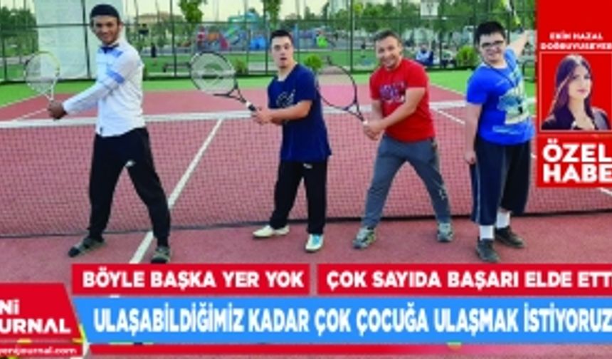 Engelleri, sporla aşıyorlar!