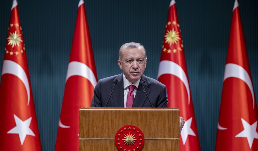 Erdoğan'dan "terörle mücadele" mesajı
