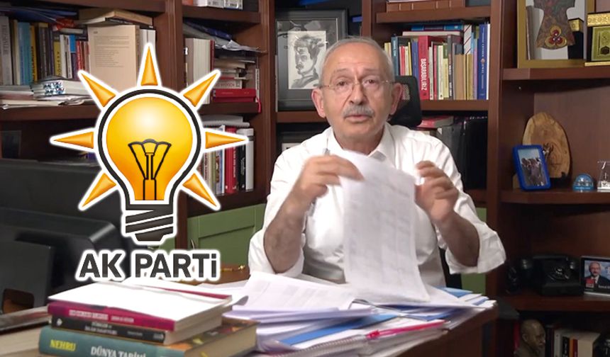 AK Parti'den Kılıçdaroğlu'nun videosuna yanıt