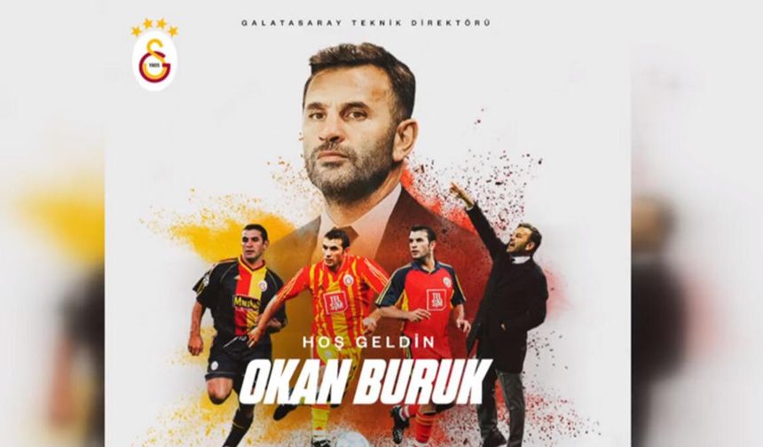 Galatasaray Okan Buruk'u böyle duyurdu