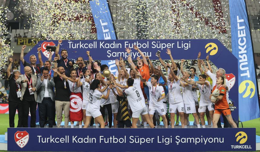 Kadın Süper Lig Şampiyonu belli oldu