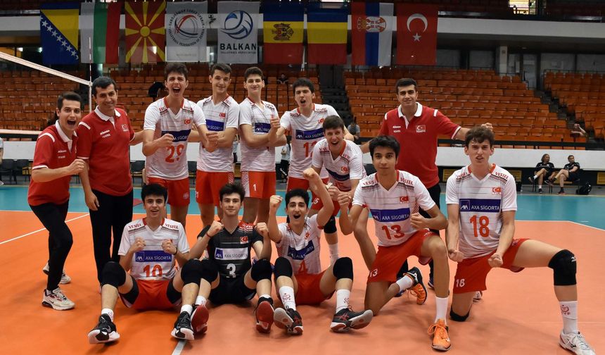 U18 Yaş Milli Takımı Balkan Şampiyonu!