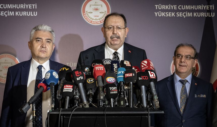 YSK Başkanı Yener: Yansıyan olumsuz durum yok