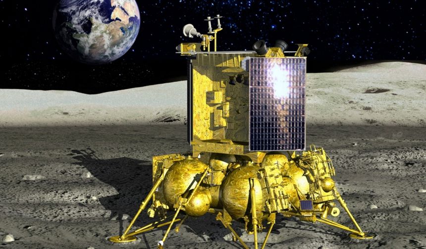 Rus uzay aracı Ay'a çarptı