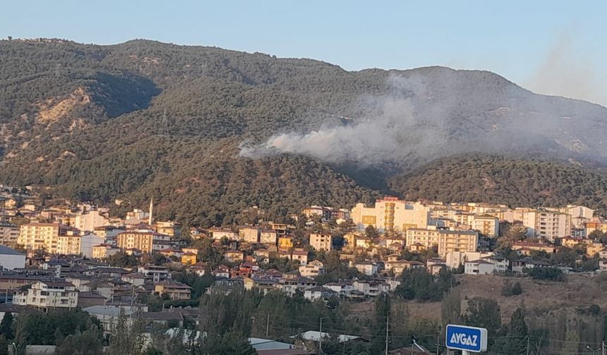 Korkutan yangın kontrol altına alındı
