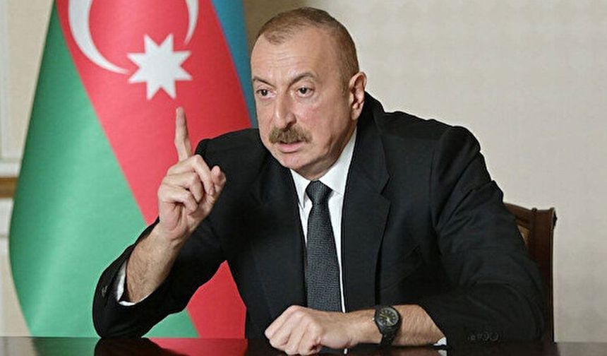 Aliyev'den İran'a destek mesajı!