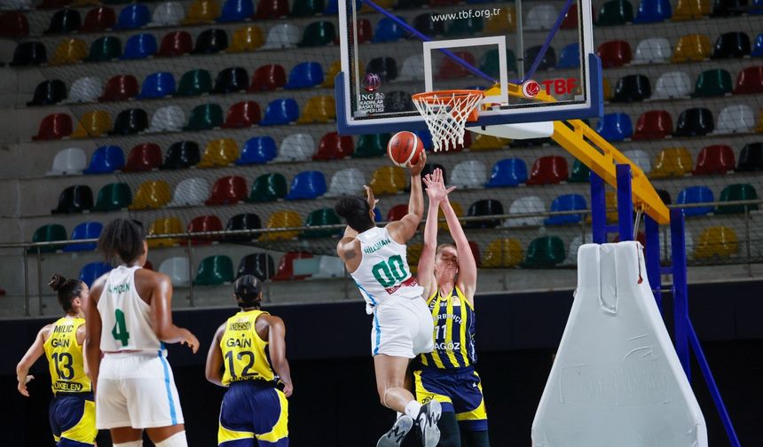 Kadınlar Basketbol Süper Ligi'nde de Fenerbahçe kazandı!