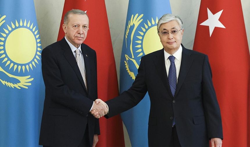 Erdoğan ve Tokayev küresel sorunları görüştü!