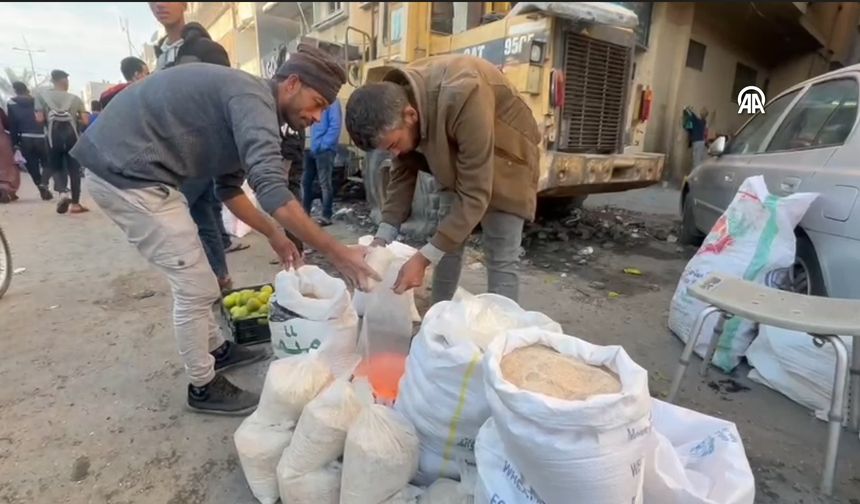 Filistinliler için bir poşet un hayal oldu