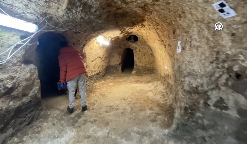 Konya'da tünellerle bağlı yeni bir yer altı şehri keşfedildi!