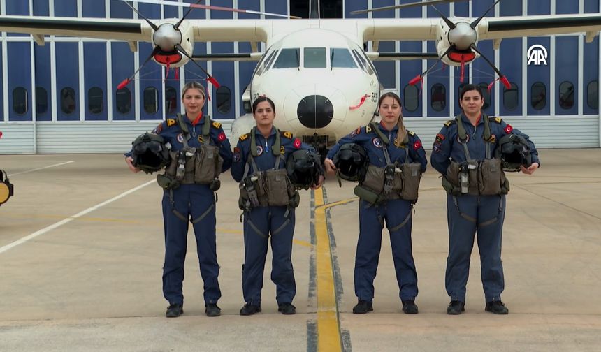 Sahil Güvenliğin kadın pilotları her an göreve hazır!