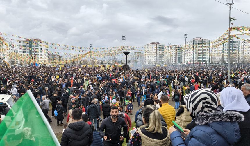 Diyarbakır'da Newroz kutlaması