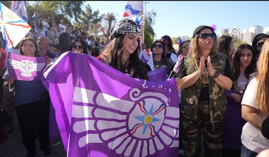 Irak'ta Asuri, Kildani ve Süryaniler 'Akitu' Bayramını kutladı