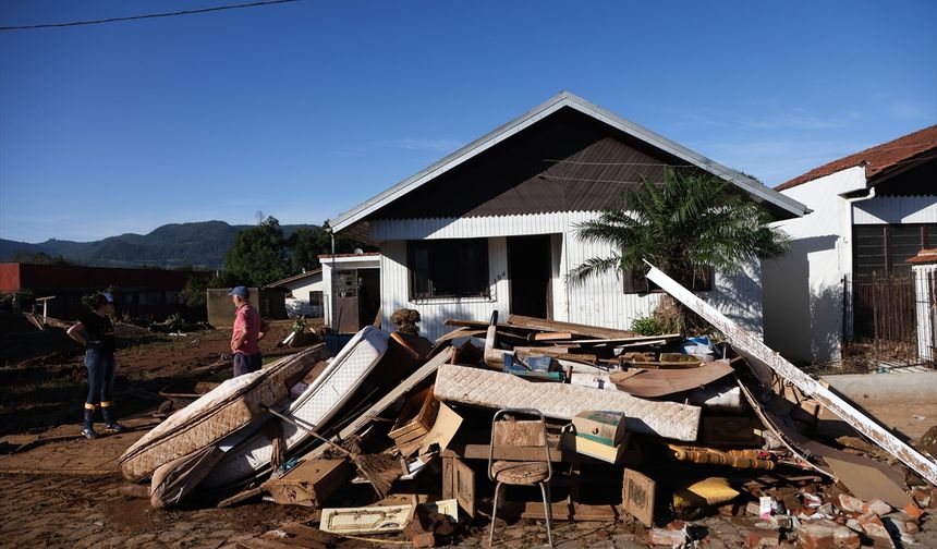 Brezilya'daki sel felaketinde ölenlerin sayısı artıyor!