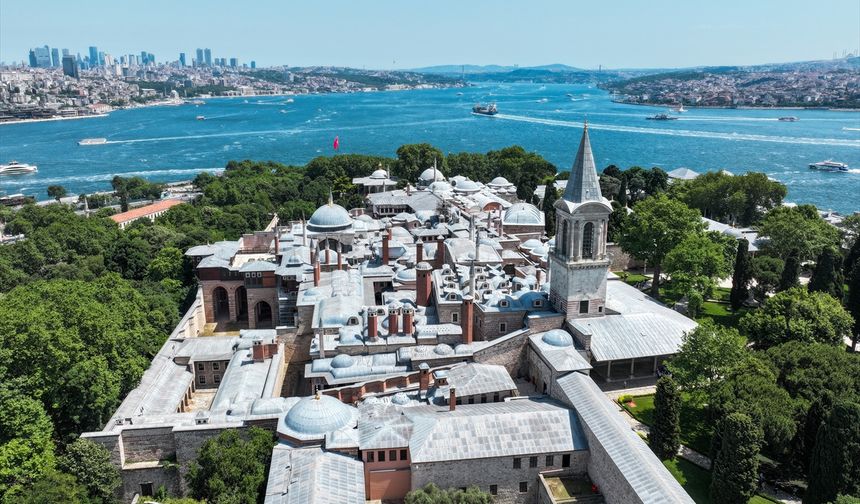 Topkapı Sarayı'nda Cariyeler Taşlığı, Hamamı, Kuşhane Mutfağı ziyarete açıldı